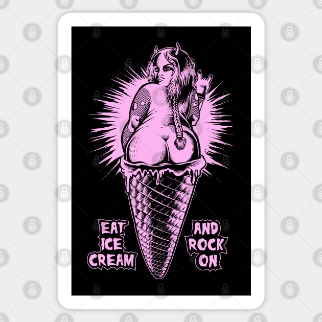 BBW Ice Cream Sticker by wildsidecomix